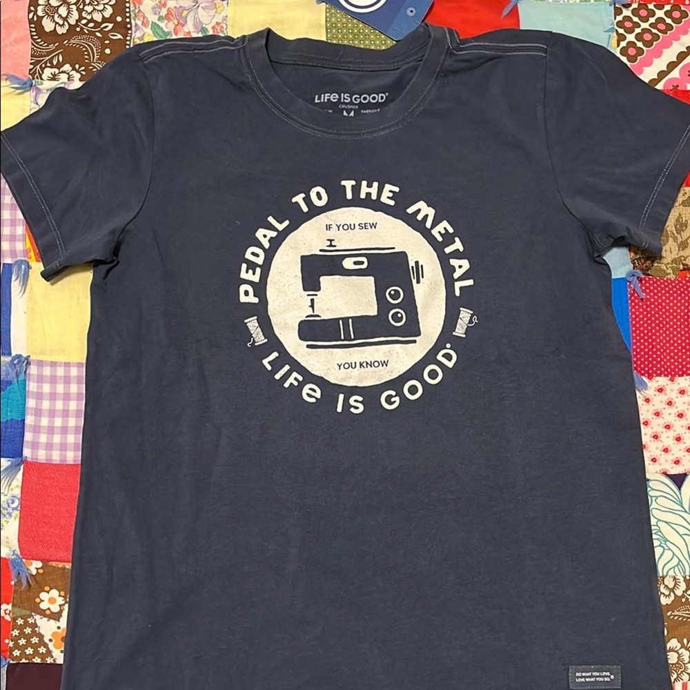 Life is Good Men's Navy Graphic T-Shirt